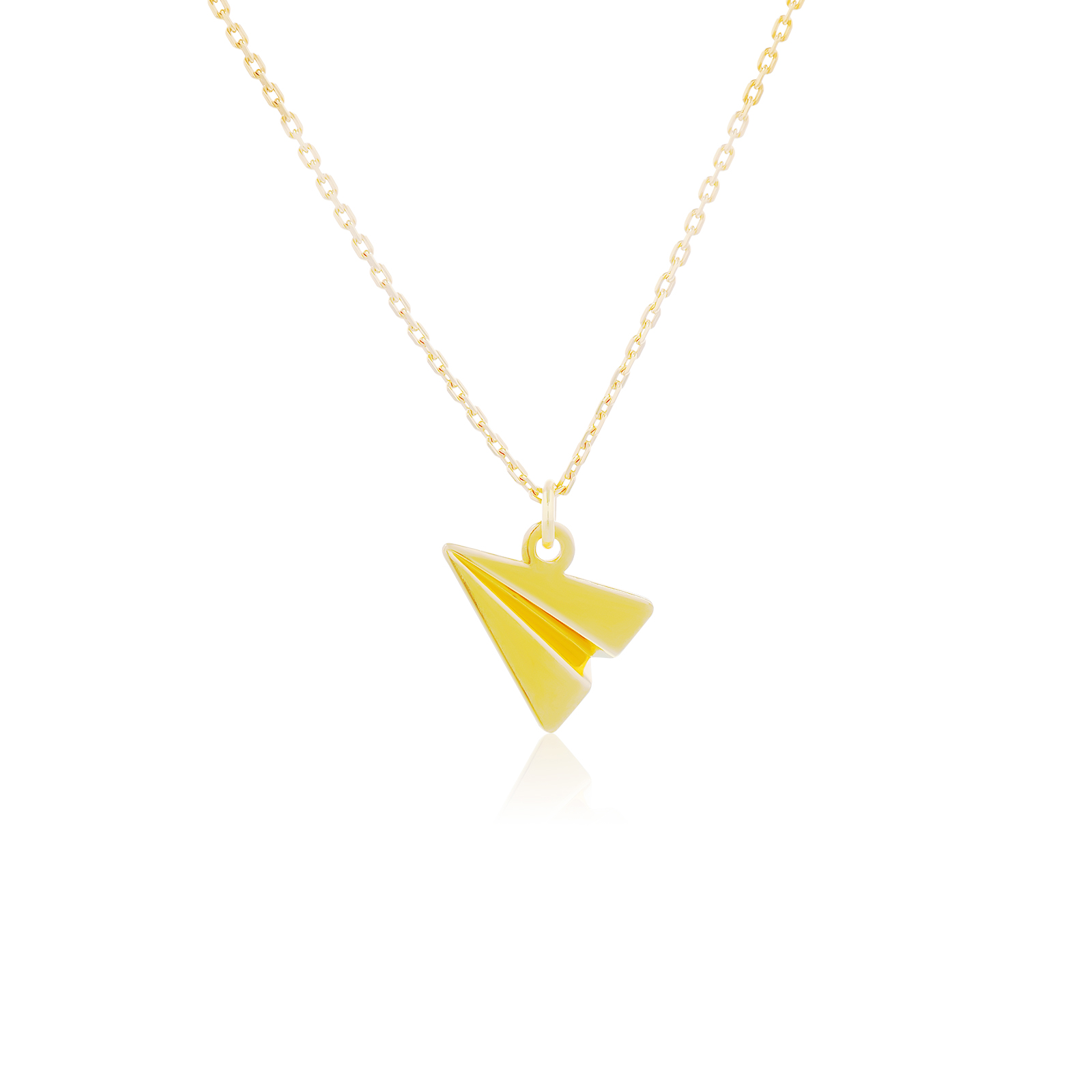 ORIGAMI LUCKY NECKLACE สร้อยคอพร้อมจี้ลายกระดาษพับ สัญลักษณ์แห่งความโชคดี และ ความสุข 13 ลาย