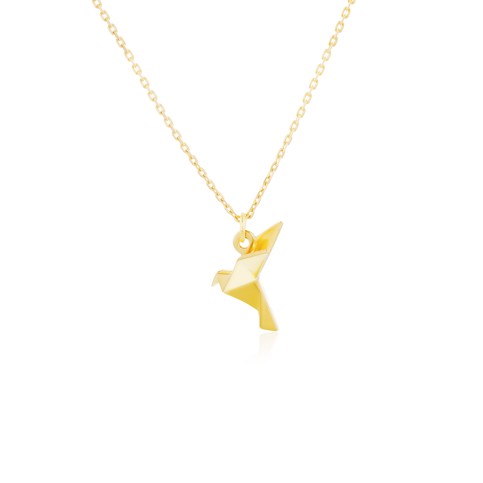 ORIGAMI LUCKY NECKLACE สร้อยคอพร้อมจี้ลายกระดาษพับ สัญลักษณ์แห่งความโชคดี และ ความสุข 13 ลาย