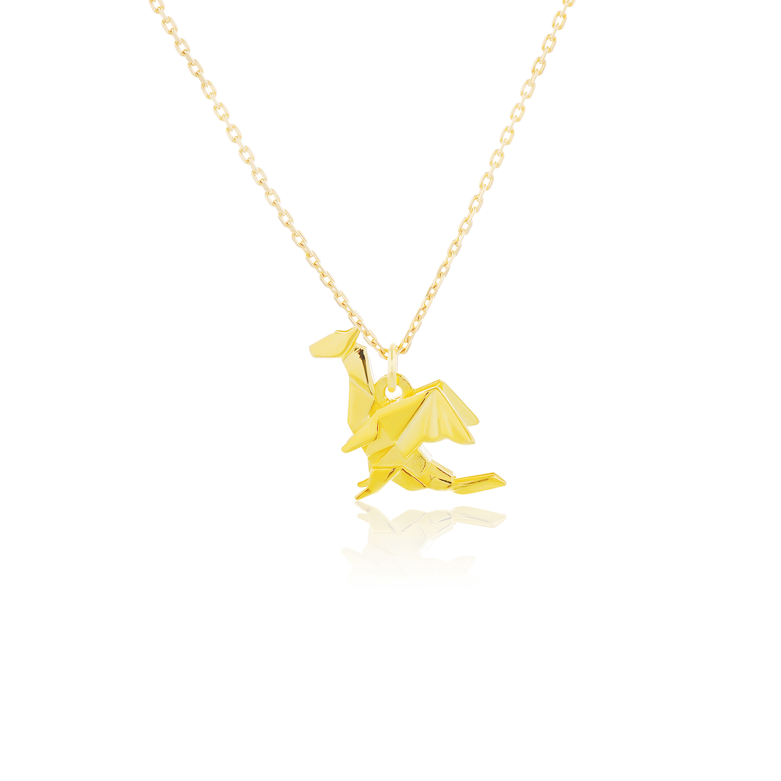 ORIGAMI LUCKY NECKLACE สร้อยคอพร้อมจี้ลายกระดาษพับ สัญลักษณ์แห่งความโชคดี และ ความสุข 13 ลาย