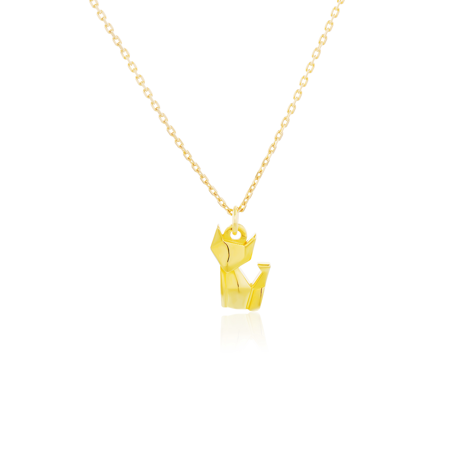 ORIGAMI LUCKY NECKLACE สร้อยคอพร้อมจี้ลายกระดาษพับ สัญลักษณ์แห่งความโชคดี และ ความสุข 13 ลาย