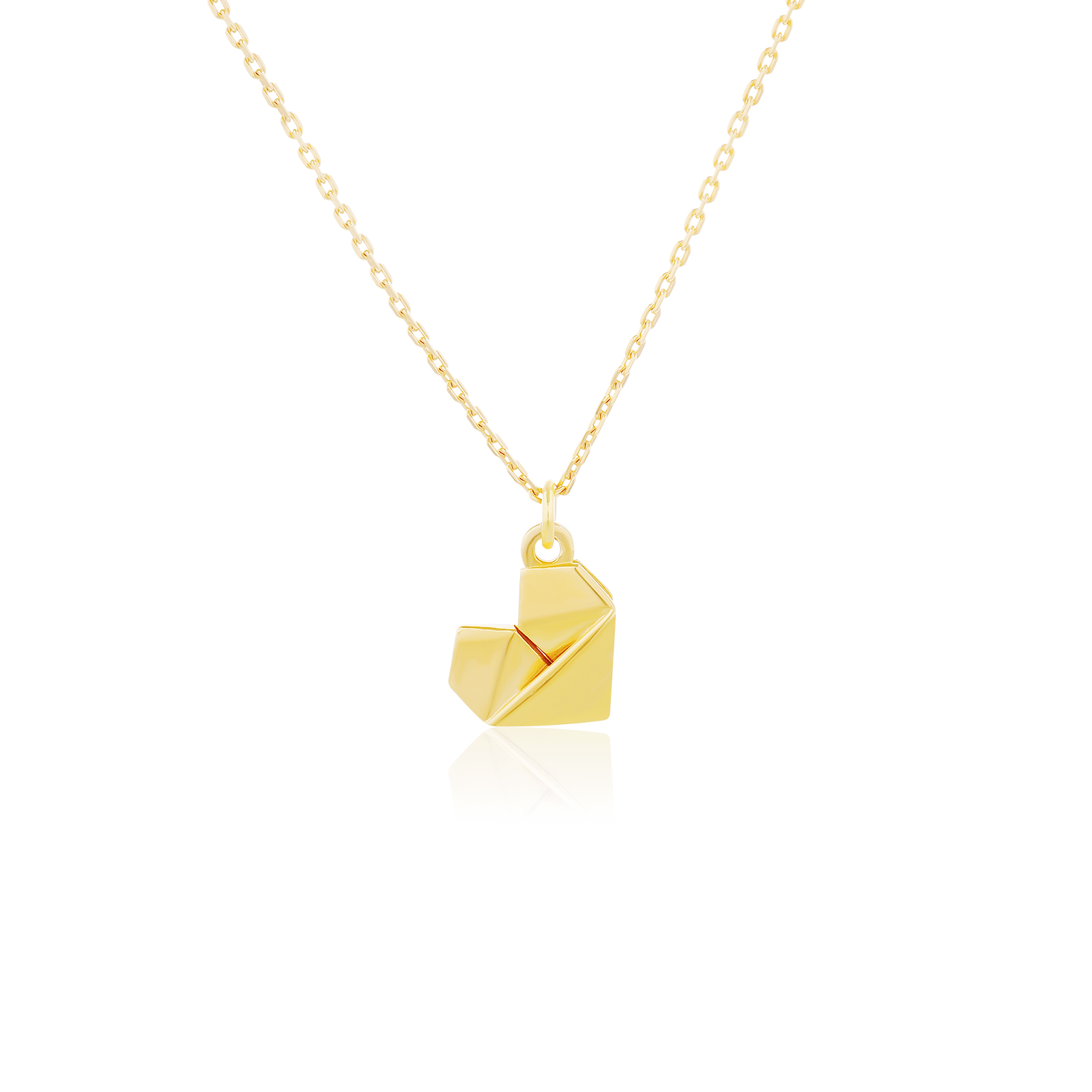ORIGAMI LUCKY NECKLACE สร้อยคอพร้อมจี้ลายกระดาษพับ สัญลักษณ์แห่งความโชคดี และ ความสุข 13 ลาย