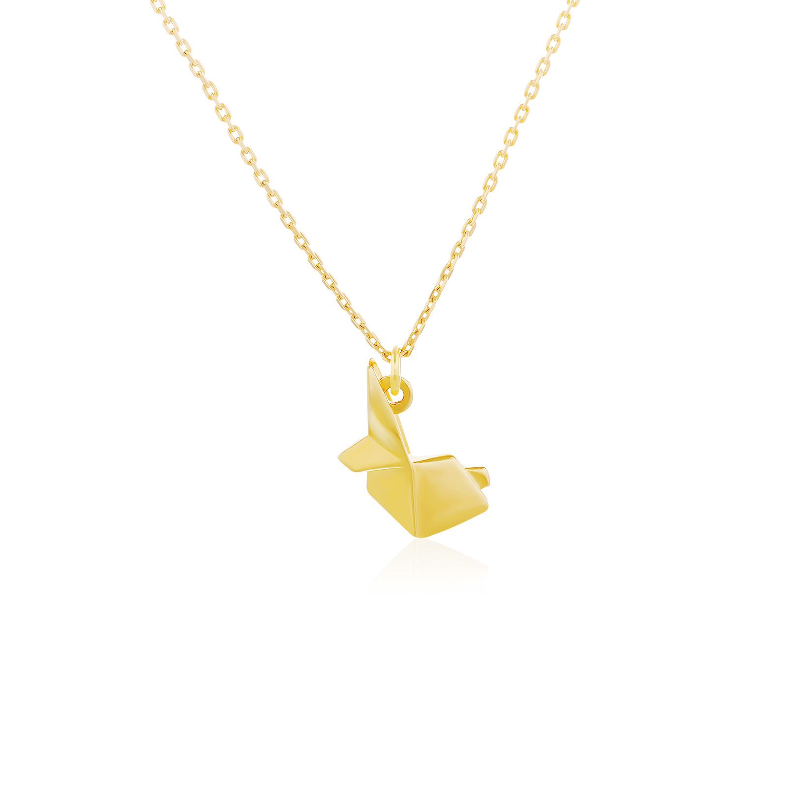 ORIGAMI LUCKY NECKLACE สร้อยคอพร้อมจี้ลายกระดาษพับ สัญลักษณ์แห่งความโชคดี และ ความสุข 13 ลาย