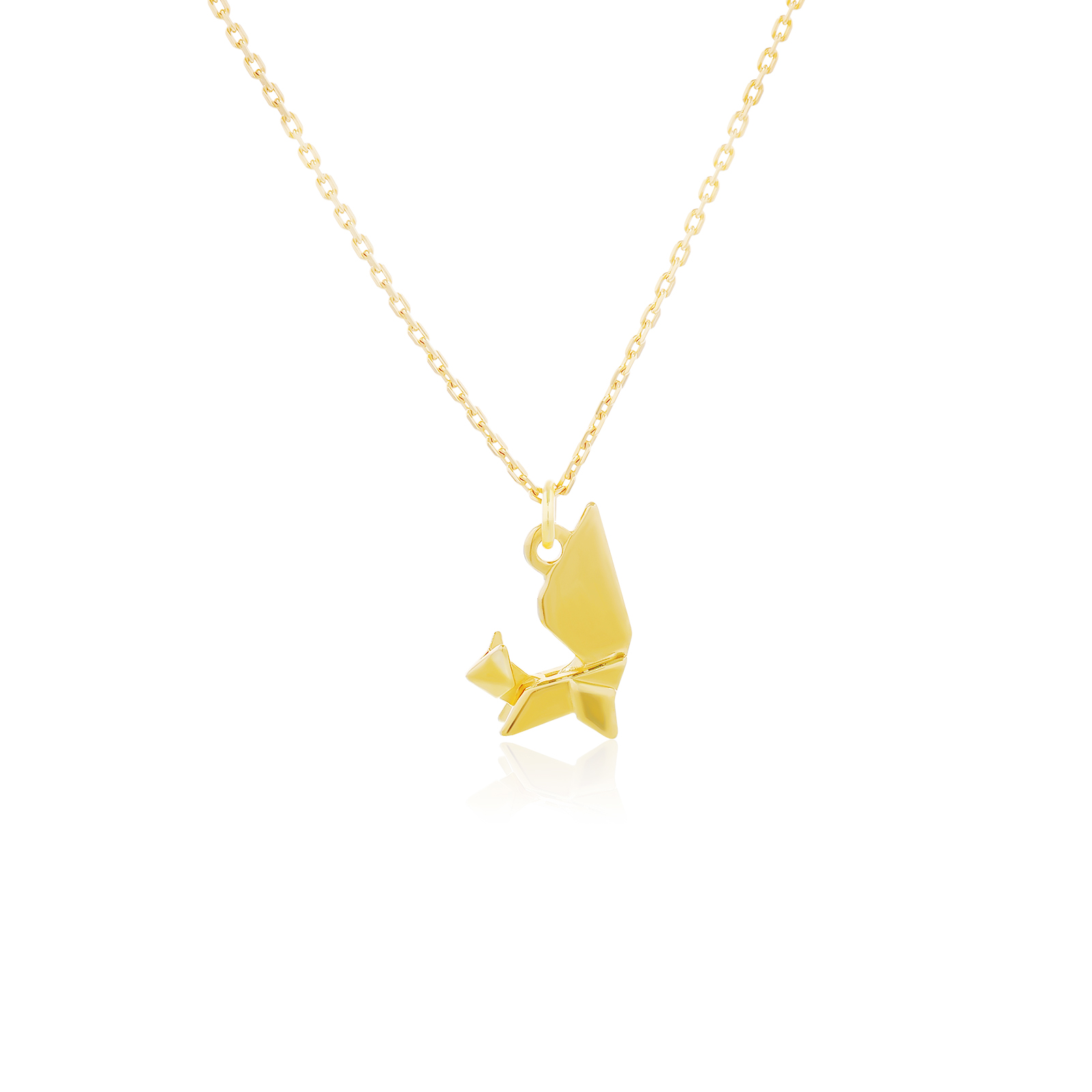 ORIGAMI LUCKY NECKLACE สร้อยคอพร้อมจี้ลายกระดาษพับ สัญลักษณ์แห่งความโชคดี และ ความสุข 13 ลาย