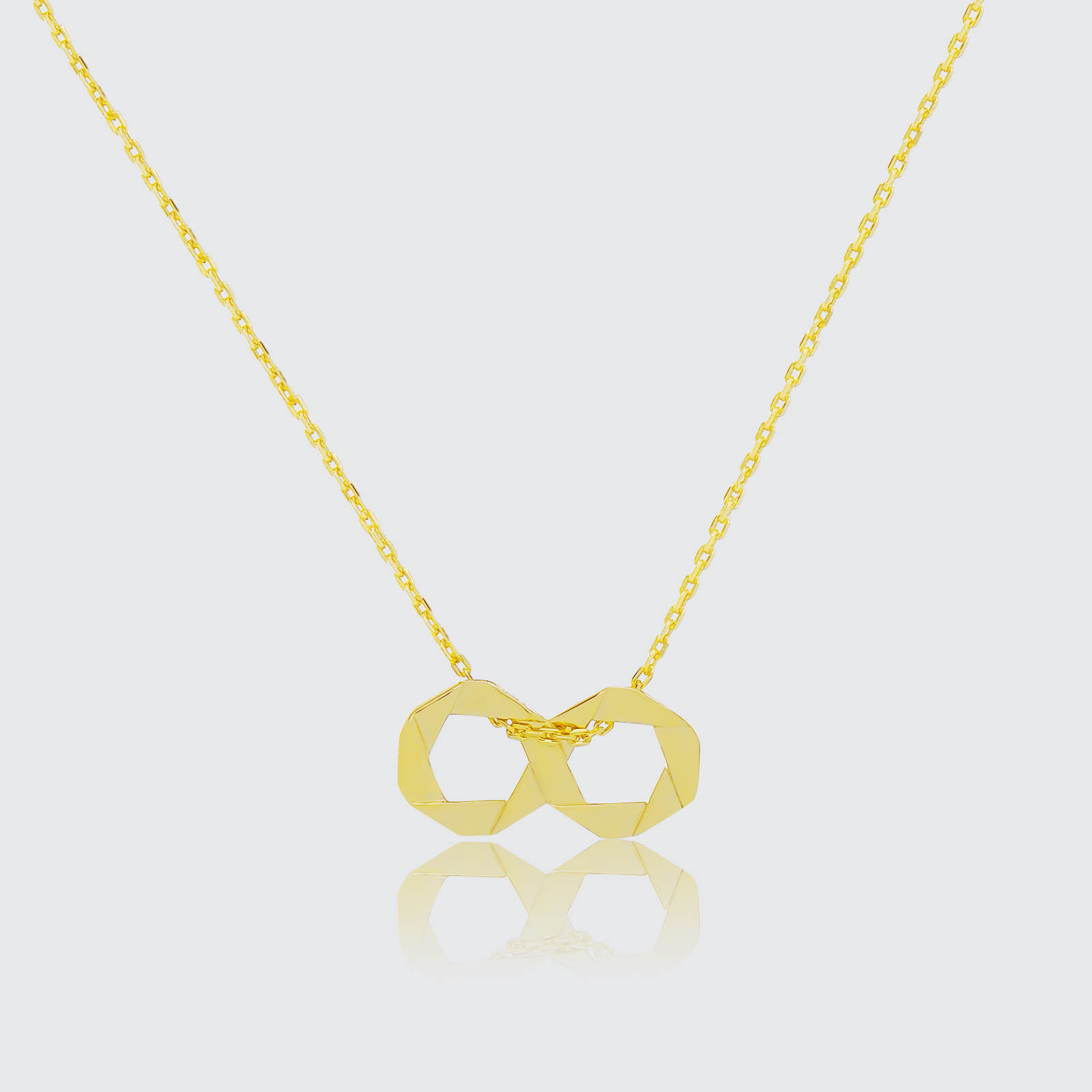 ORIGAMI LUCKY NECKLACE สร้อยคอพร้อมจี้ลายกระดาษพับ สัญลักษณ์แห่งความโชคดี และ ความสุข 13 ลาย