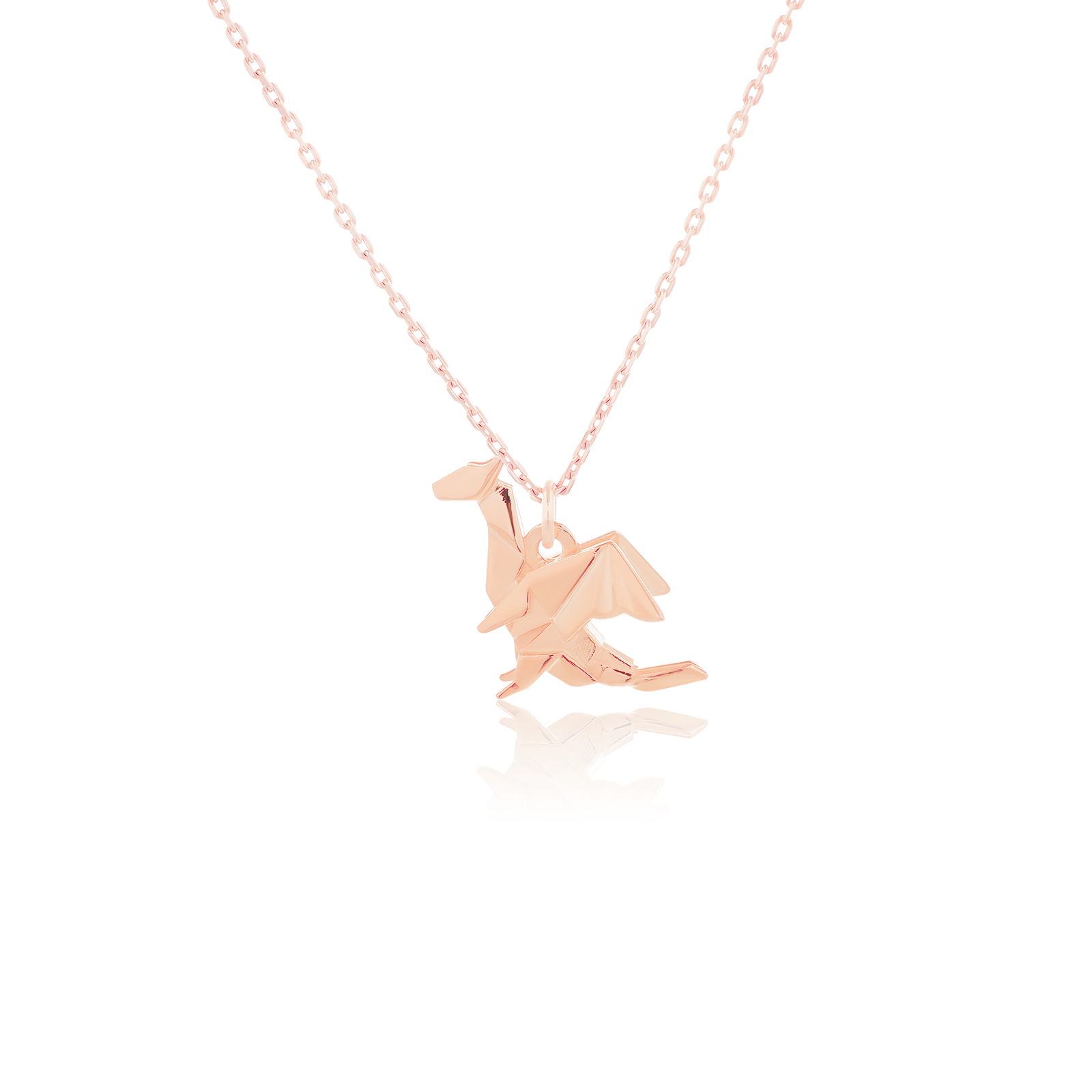 ORIGAMI LUCKY NECKLACE สร้อยคอพร้อมจี้ลายกระดาษพับ สัญลักษณ์แห่งความโชคดี และ ความสุข 13 ลาย