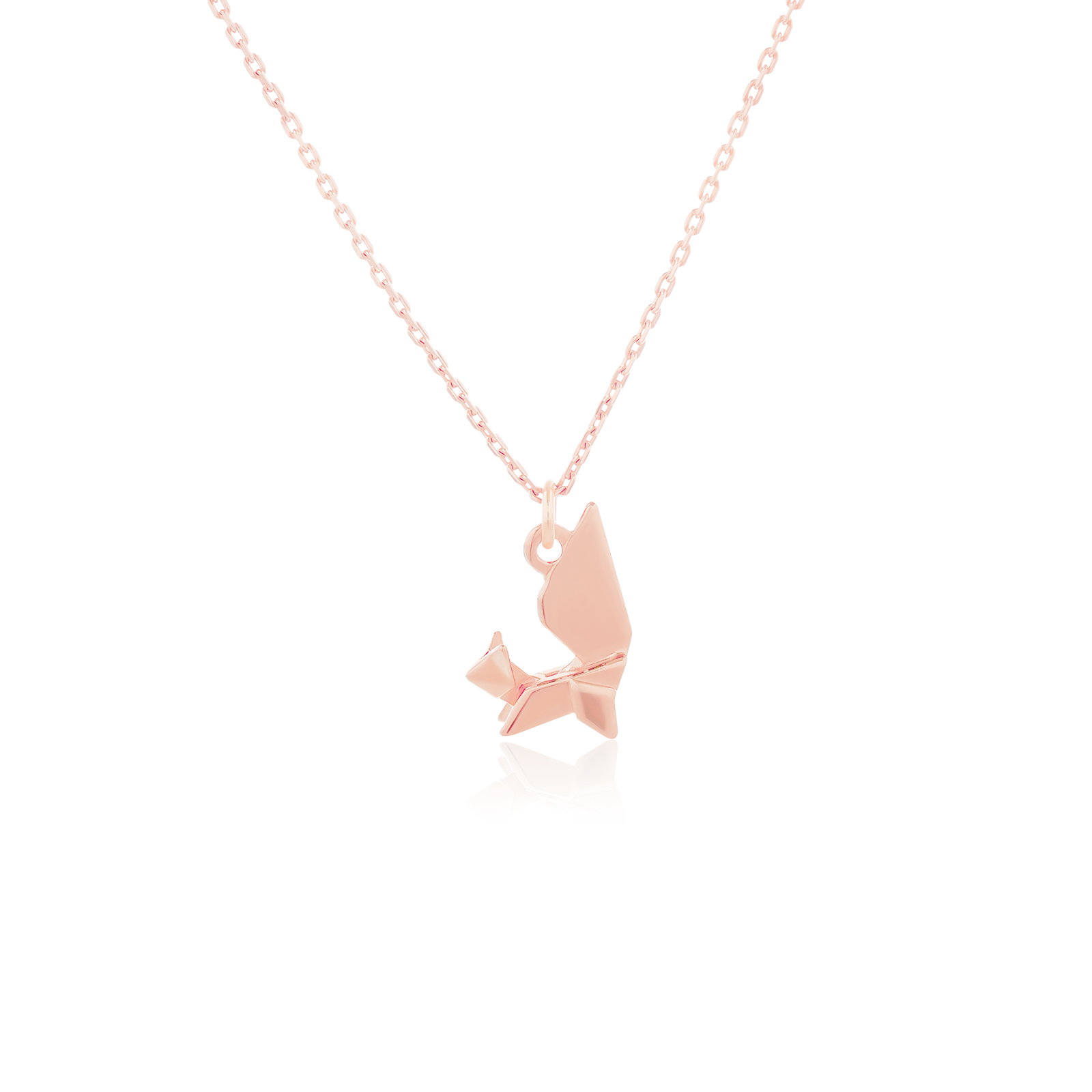 ORIGAMI LUCKY NECKLACE สร้อยคอพร้อมจี้ลายกระดาษพับ สัญลักษณ์แห่งความโชคดี และ ความสุข 13 ลาย