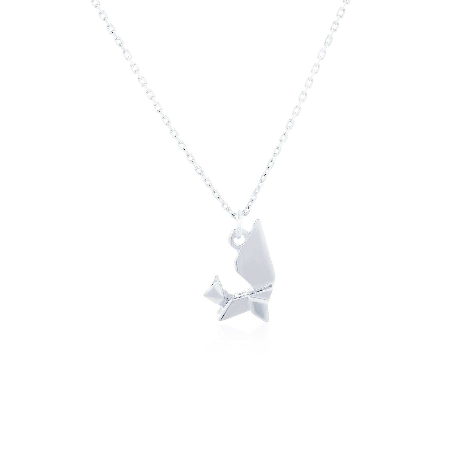 ORIGAMI LUCKY NECKLACE สร้อยคอพร้อมจี้ลายกระดาษพับ สัญลักษณ์แห่งความโชคดี และ ความสุข 13 ลาย