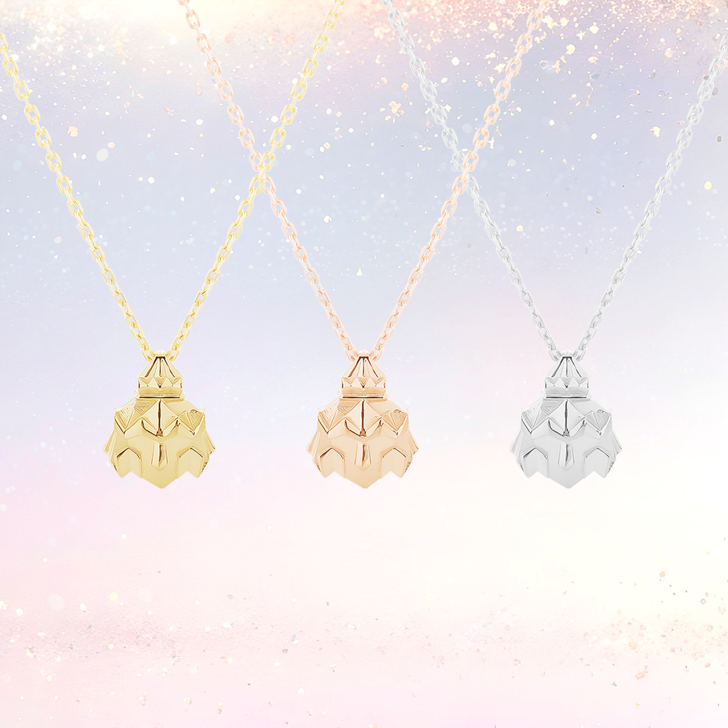 PUJA BLESSING NECKLACE MINI สร้อยคอพร้อมจี้มงคลขนาดมินิ Mini Series พระพิฆเนศ พระแม่ลักษมี ท้าวเวสสุวรรณ และ 11 องค์เทพ *ปลุกเสกแล้ว*