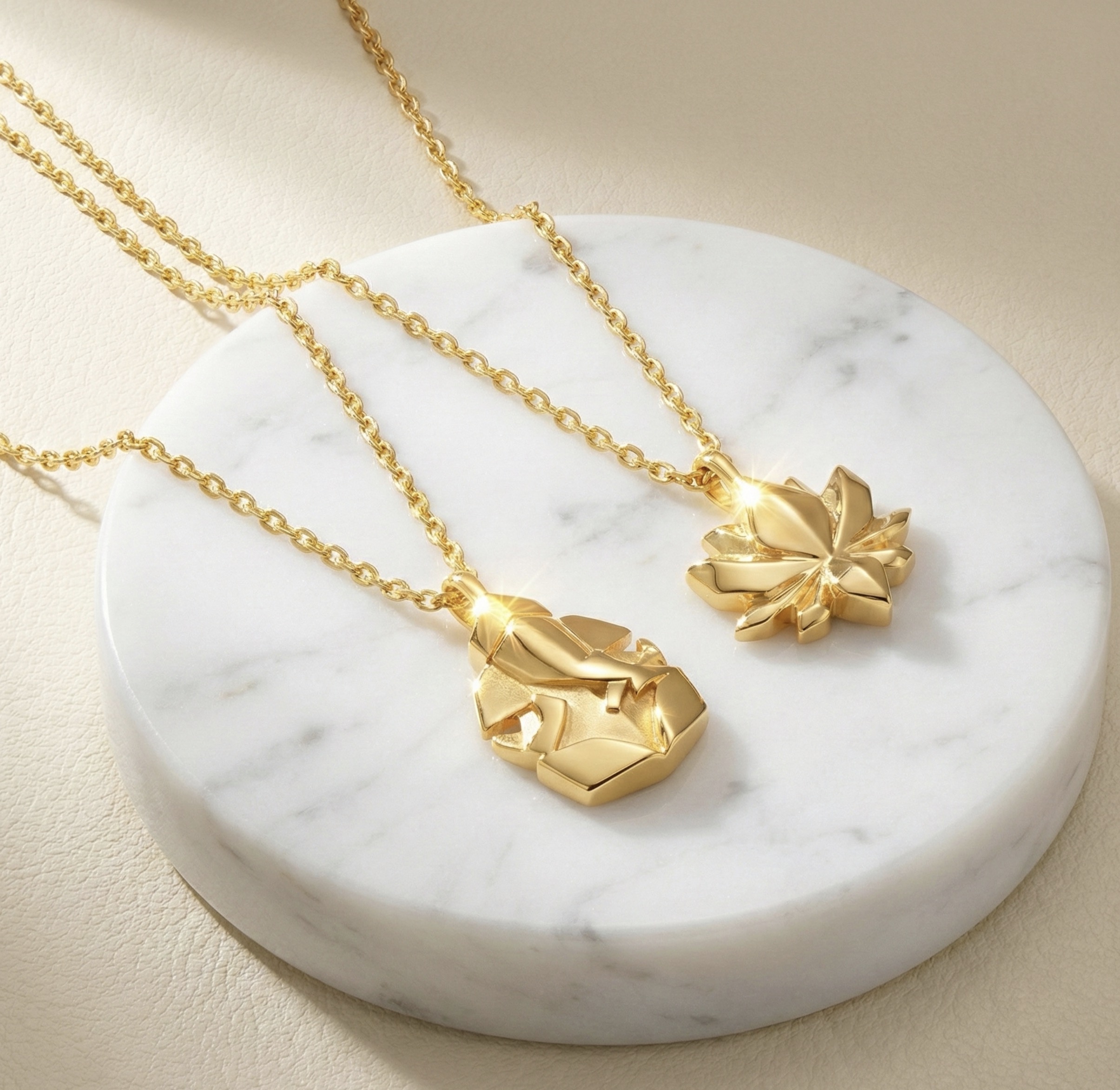 PUJA BLESSING NECKLACE MINI สร้อยคอพร้อมจี้มงคลขนาดมินิ Mini Series พระพิฆเนศ พระแม่ลักษมี ท้าวเวสสุวรรณ และ 11 องค์เทพ *ปลุกเสกแล้ว*