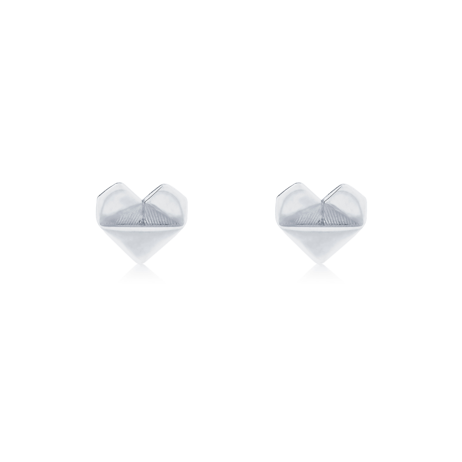 ORIGAMI LUCKY STUD EARRINGS ต่างหูลายกระดาษพับ สัญลักษณ์แห่งความโชคดี และ ความสุข  13 ลาย